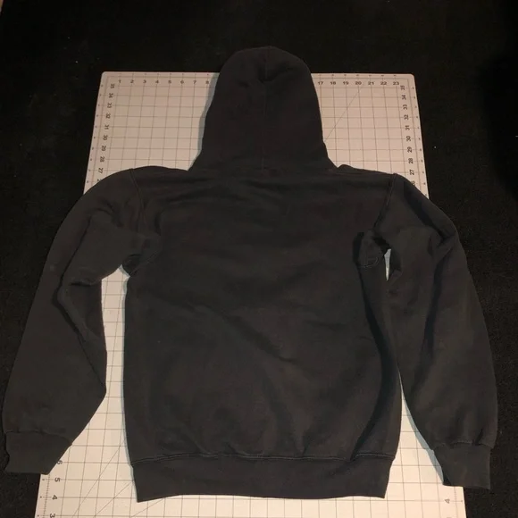 RARE. Bleeding Through (band). Size youth large . Black. Zipup jacket.